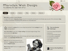 Tablet Screenshot of marathia.com